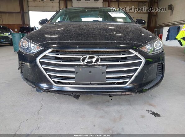 5NPD84LF1JH389916 2018 HYUNDAI ELANTRA Black Դիմացի տեսք
