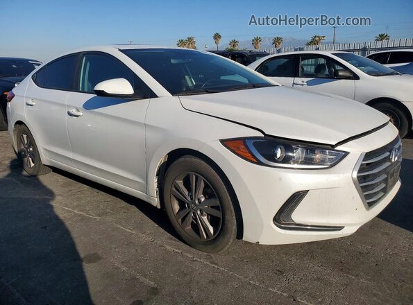 5NPD84LF1JH393979 2018 HYUNDAI ELANTRA White 