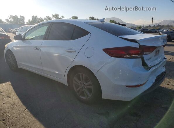 5NPD84LF1JH393979 2018 HYUNDAI ELANTRA White 