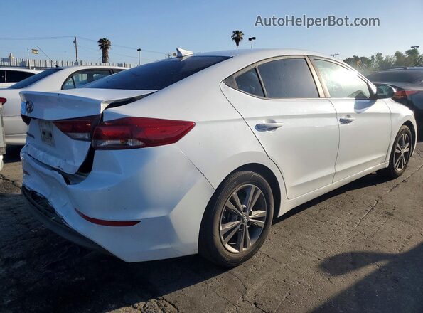 5NPD84LF1JH393979 2018 HYUNDAI ELANTRA White 