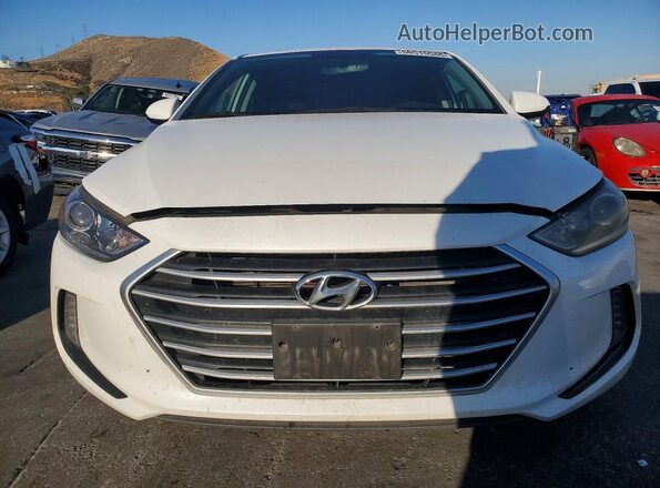 5NPD84LF1JH393979 2018 HYUNDAI ELANTRA White 