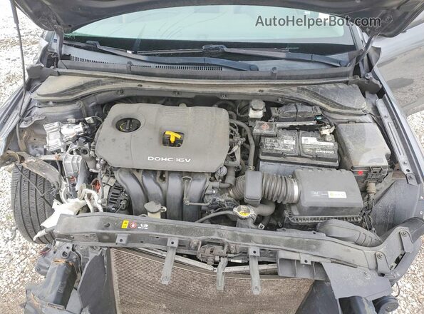 5NPD84LF1JH395067 2018 HYUNDAI ELANTRA Gray Rear interior view