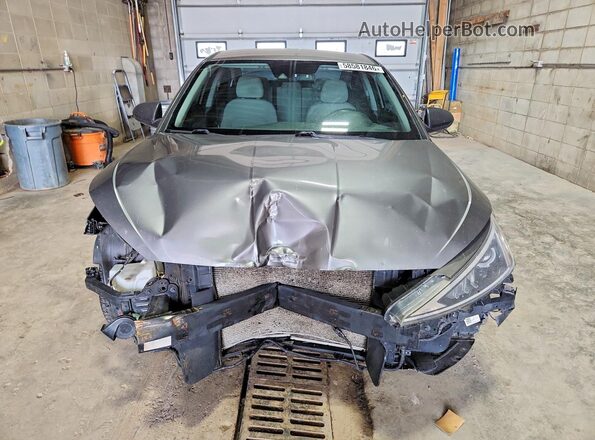 5NPD84LF1KH407395 2019 HYUNDAI ELANTRA Gray წინა ხედი