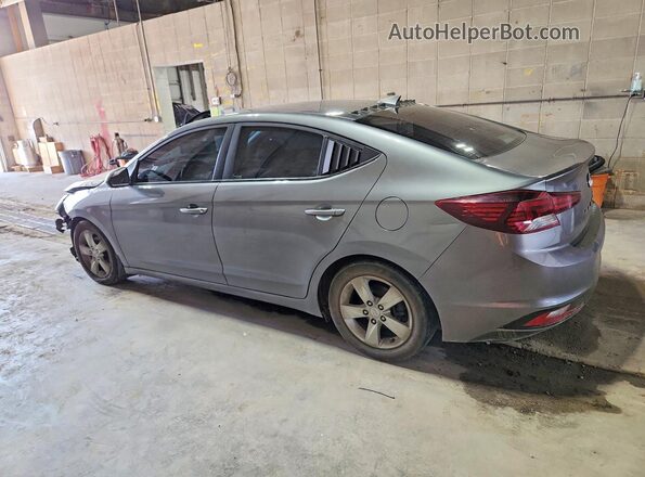 5NPD84LF1KH407395 2019 HYUNDAI ELANTRA Gray უკანა მარცხენა
