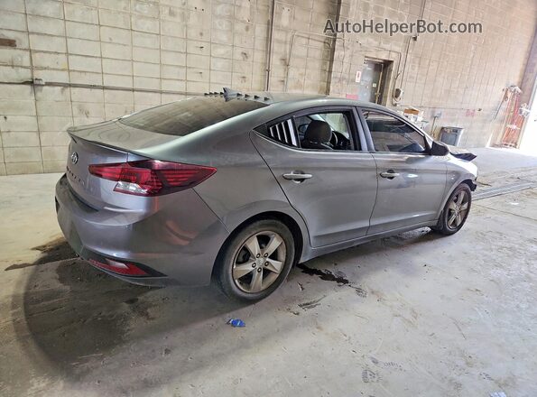 5NPD84LF1KH407395 2019 HYUNDAI ELANTRA Gray უკანა მარჯვენა