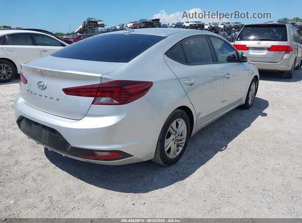 5NPD84LF1KH407431 2019 HYUNDAI ELANTRA Silver Trasero derecho