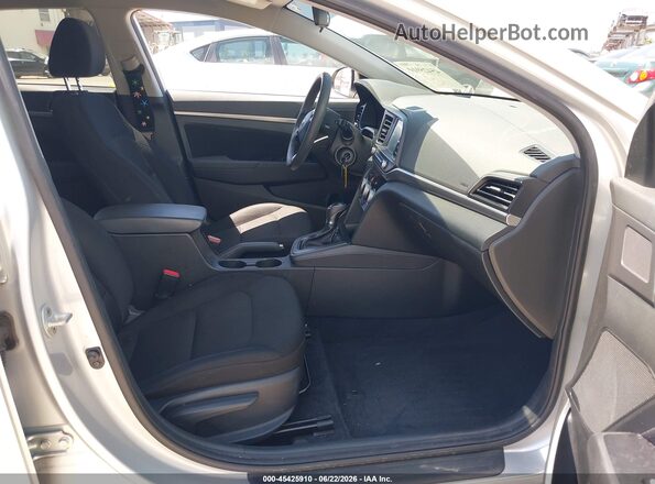 5NPD84LF1KH407431 2019 HYUNDAI ELANTRA Silver Vista interior delantera