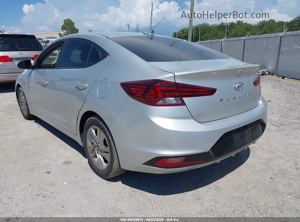 5NPD84LF1KH407431 2019 HYUNDAI ELANTRA Silver Trasero izquierdo