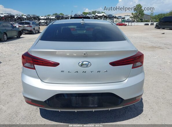 5NPD84LF1KH407431 2019 HYUNDAI ELANTRA Silver 