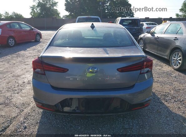 5NPD84LF1KH429462 2019 HYUNDAI ELANTRA Gray 
