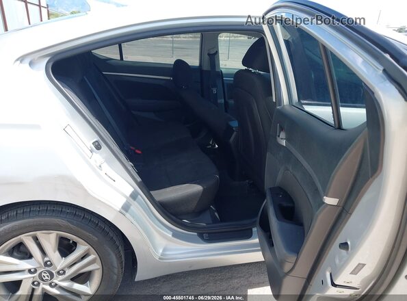 5NPD84LF1KH447122 2019 HYUNDAI ELANTRA Silver Вид наклейки з VIN-кодом