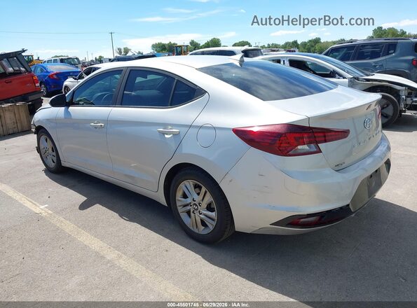 5NPD84LF1KH447122 2019 HYUNDAI ELANTRA Silver Задня ліва чверть