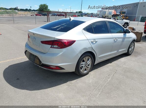 5NPD84LF1KH447122 2019 HYUNDAI ELANTRA Silver Задня права чверть