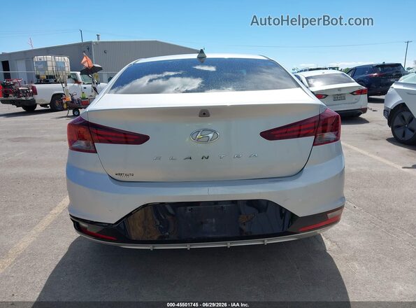 5NPD84LF1KH447122 2019 HYUNDAI ELANTRA Silver 