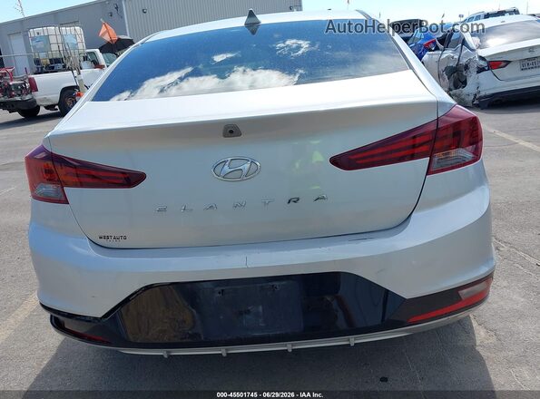 5NPD84LF1KH447122 2019 HYUNDAI ELANTRA Silver 