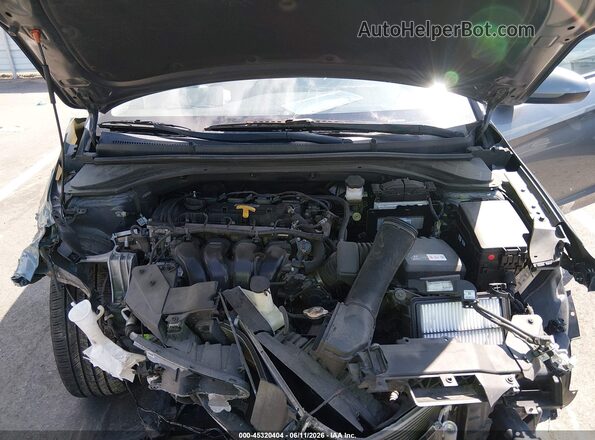 5NPD84LF1KH471243 2019 HYUNDAI ELANTRA Gray უკანა ხედი