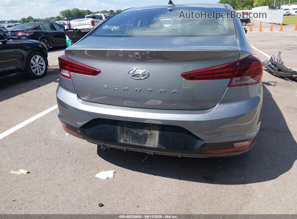 5NPD84LF1KH471243 2019 HYUNDAI ELANTRA Gray 