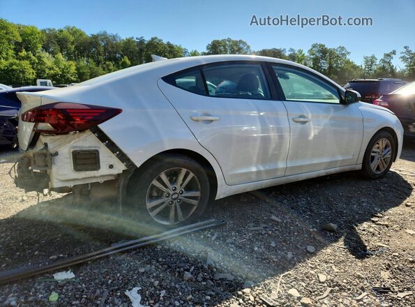 5NPD84LF1KH485692 2019 HYUNDAI ELANTRA White Rear right