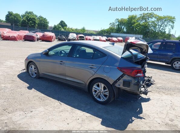 5NPD84LF1LH508180 2020 HYUNDAI ELANTRA Gray Հետևի ձախ
