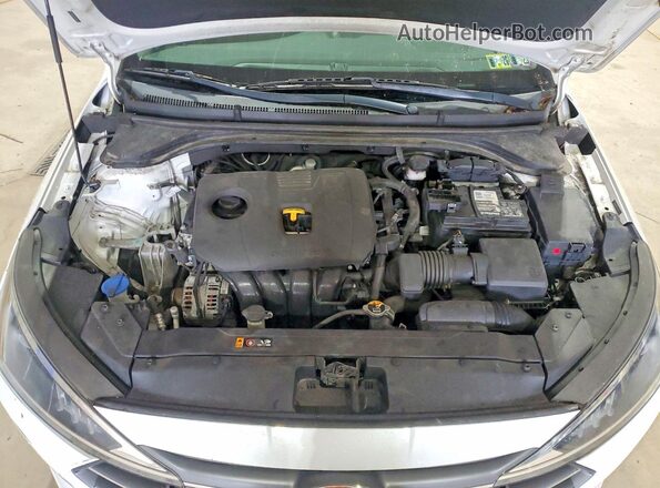 5NPD84LF1LH542815 2020 HYUNDAI ELANTRA White Vista interior trasera