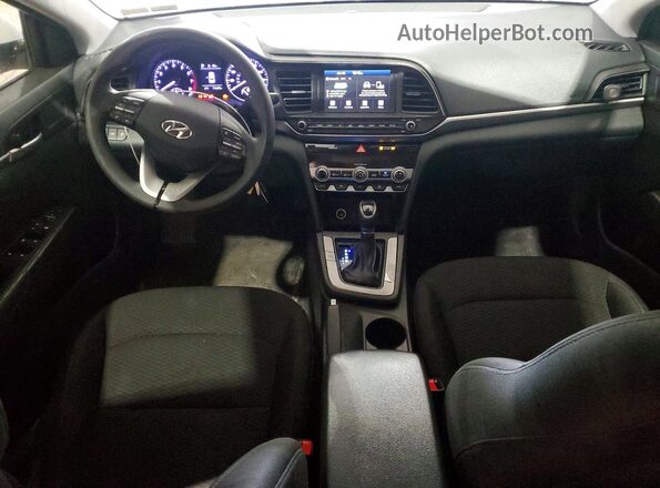 5NPD84LF1LH542815 2020 HYUNDAI ELANTRA White Vista del salpicadero
