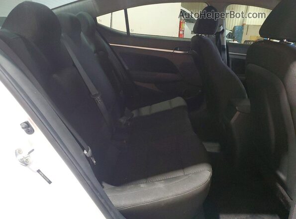 5NPD84LF1LH542815 2020 HYUNDAI ELANTRA White Vista de los asientos traseros
