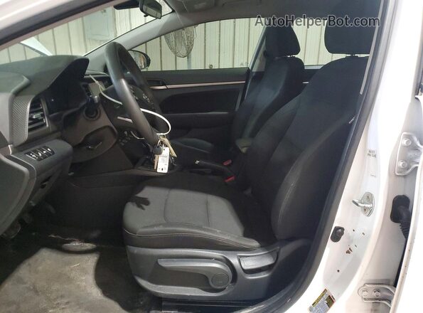 5NPD84LF1LH542815 2020 HYUNDAI ELANTRA White Vista interior delantera