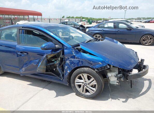 5NPD84LF1LH553278 2020 HYUNDAI ELANTRA Blue 