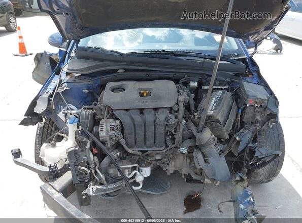 5NPD84LF1LH553278 2020 HYUNDAI ELANTRA Blue Rear view