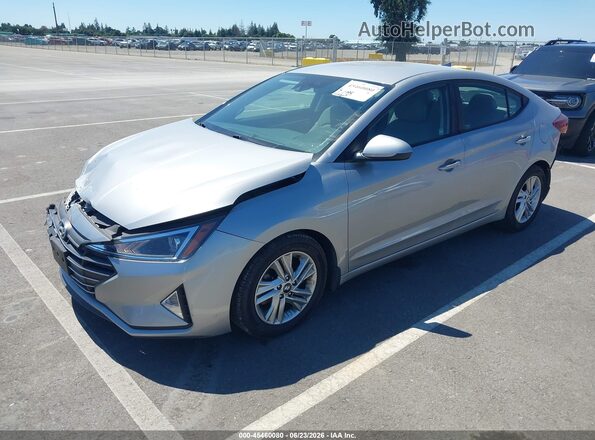 5NPD84LF1LH570727 2020 HYUNDAI ELANTRA Silver Przód lewy