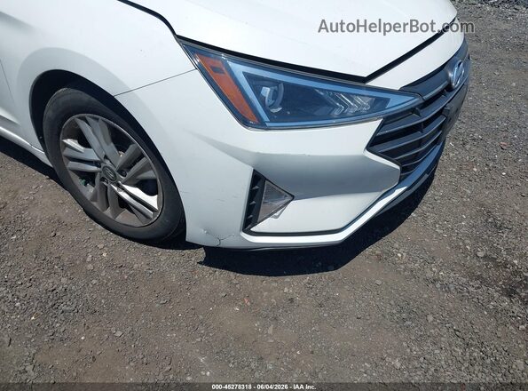 5NPD84LF1LH615195 2020 HYUNDAI ELANTRA White Front view
