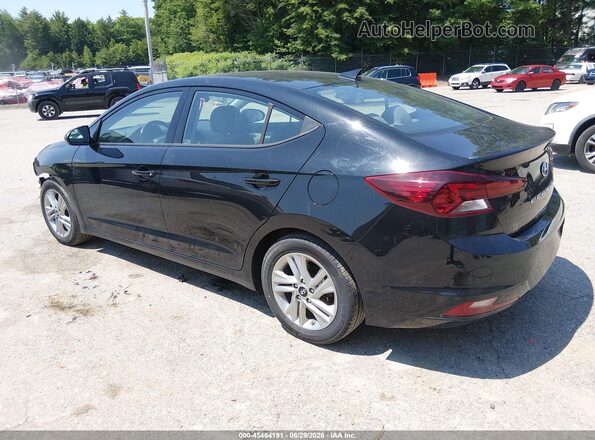 5NPD84LF1LH617397 2020 HYUNDAI ELANTRA Black Հետևի ձախ