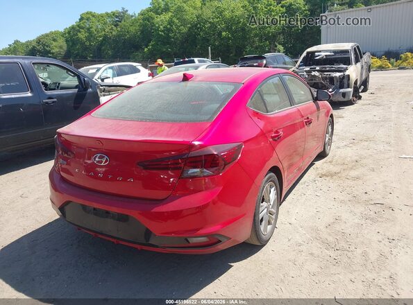 5NPD84LF1LH619828 2020 HYUNDAI ELANTRA Red Tył prawy