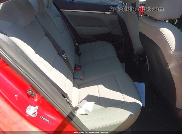 5NPD84LF1LH619828 2020 HYUNDAI ELANTRA Red Widok naklejki z numerem VIN