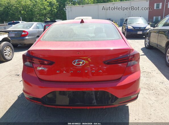 5NPD84LF1LH619828 2020 HYUNDAI ELANTRA Red 