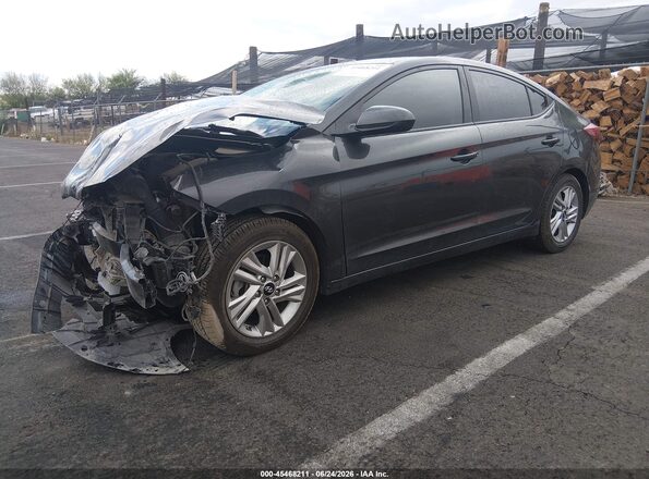 5NPD84LF1LH621997 2020 HYUNDAI ELANTRA Gray Vista tres cuartos delantera izquierda