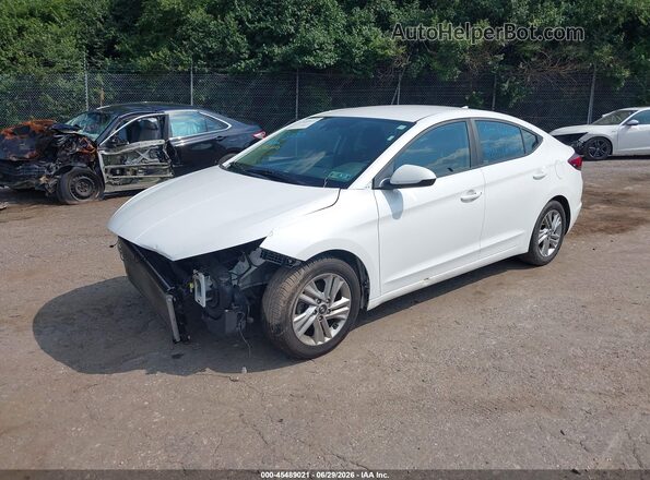 5NPD84LF1LH623202 2020 HYUNDAI ELANTRA White Front left