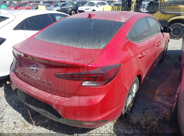 5NPD84LF1LH624365 2020 HYUNDAI ELANTRA Красный Задняя правая четверть