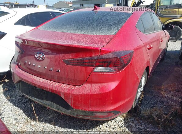 5NPD84LF1LH624365 2020 HYUNDAI ELANTRA Красный 