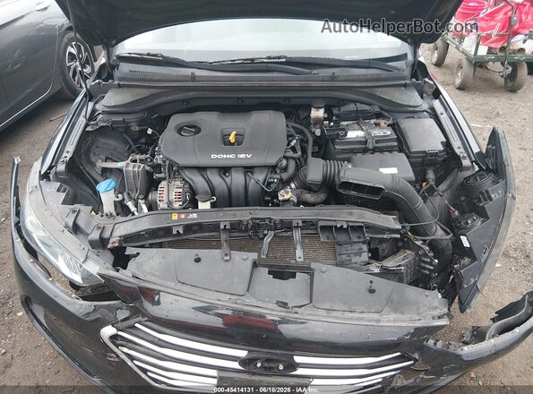 5NPD84LF2HH002977 2017 HYUNDAI ELANTRA Black Widok z tyłu