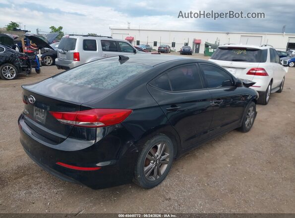 5NPD84LF2HH004437 2017 HYUNDAI ELANTRA Черный Задняя правая четверть