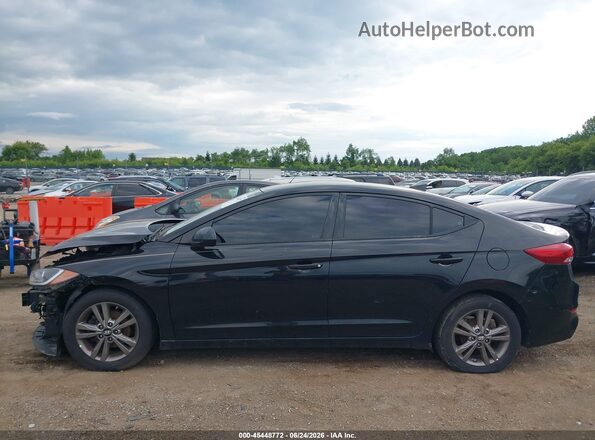 5NPD84LF2HH004437 2017 HYUNDAI ELANTRA Черный Панорамный вид салона 360°