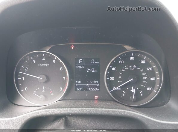 5NPD84LF2HH004437 2017 HYUNDAI ELANTRA Черный Вид задних сидений