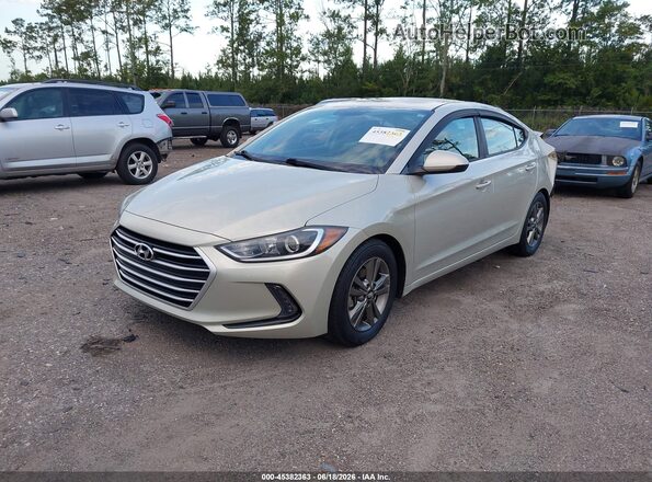 5NPD84LF2HH014062 2017 HYUNDAI ELANTRA Champagne Передня ліва чверть