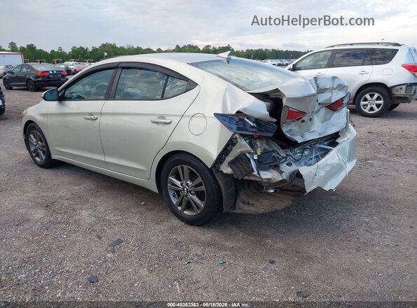 5NPD84LF2HH014062 2017 HYUNDAI ELANTRA Champagne Задня ліва чверть