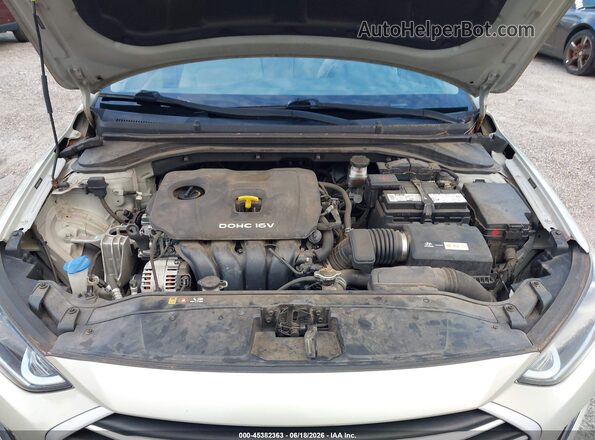 5NPD84LF2HH014062 2017 HYUNDAI ELANTRA Champagne Вид ззаду