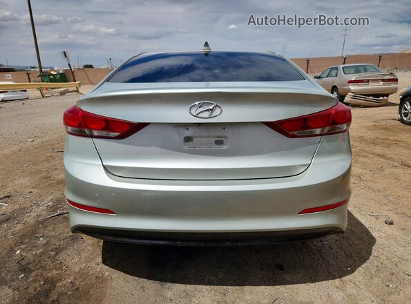 5NPD84LF2HH016300 2017 HYUNDAI ELANTRA Зеленый Вид сзади