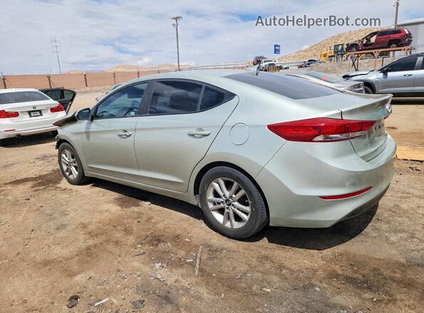5NPD84LF2HH016300 2017 HYUNDAI ELANTRA Зеленый Задняя левая четверть