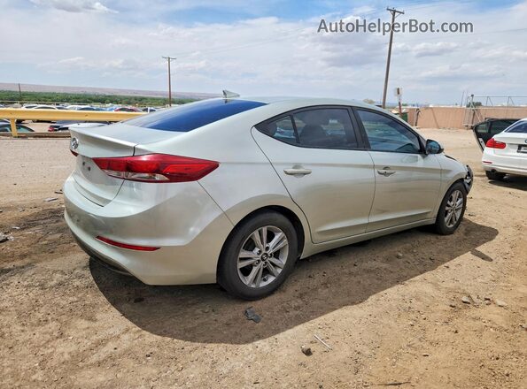 5NPD84LF2HH016300 2017 HYUNDAI ELANTRA Зеленый Задняя правая четверть