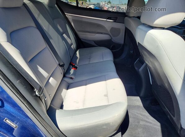 5NPD84LF2HH017124 2017 HYUNDAI ELANTRA Синий Вид задних сидений